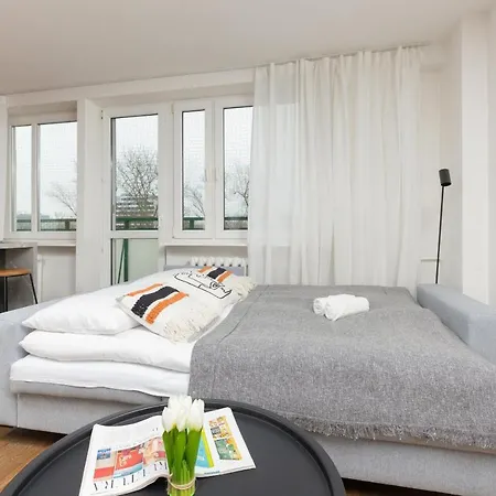 Lägenhet Modern With Balcony Mokotow By Renters