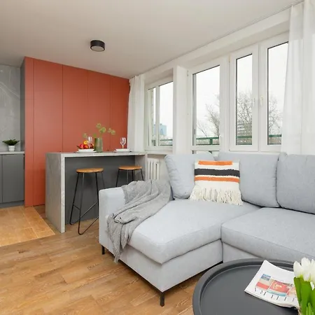 Modern With Balcony Mokotow By Renters * Varšava